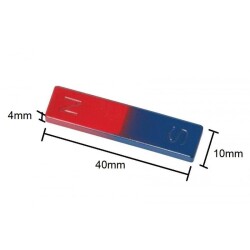 Bar Magnet 40x10x4mm 