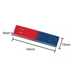 Bar Magnet 50x15x6mm 