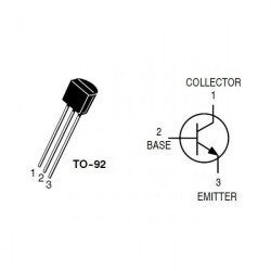 BC237 - TO92 NPN Transistör - 2