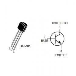 BC238 - TO92 NPN Transistor - 2