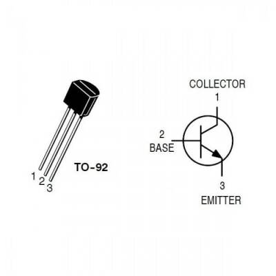 BC547 - TO92 NPN Transistor - 2