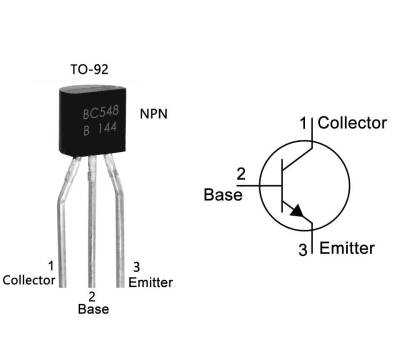 BC548 - TO92 NPN Transistor - 2