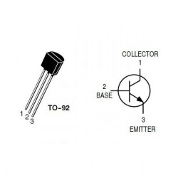 BC557 - TO92 PNP Transistor - 2