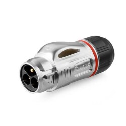 BD-24-C03PE-23-001A 3-Pin Waterproof Connector - Male 