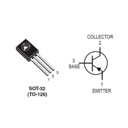 BD135 - TO126 NPN Transistor - 2