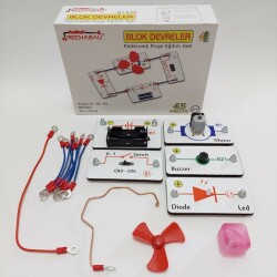 Block Circuits Electronic Training Set - 45 Projects - 2