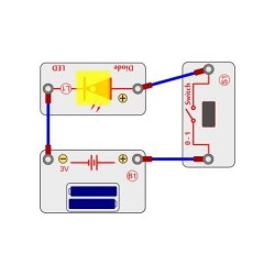 Block Circuits Electronic Training Set - 45 Projects - 5