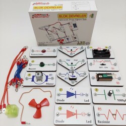 Blok Devreler Elektronik Eğitim Seti - 135 Proje - 2