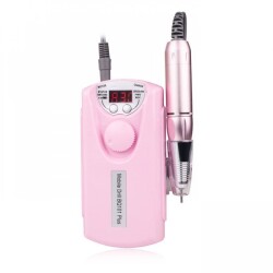 BQ101 Rechargeable Manicure Pedicure Nail File Set - Pink - 2