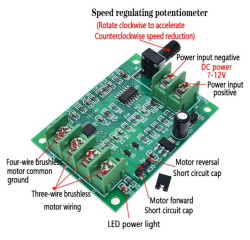 Brushless Motor Driver 7V-12V - 3