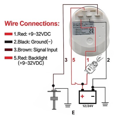 BS 250mm Liquid Level Sensor and Indicator - 3