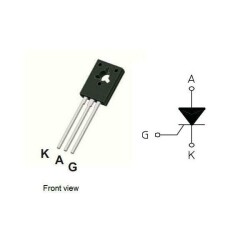 C106M - TO126 4A 600V Thyristor - 2