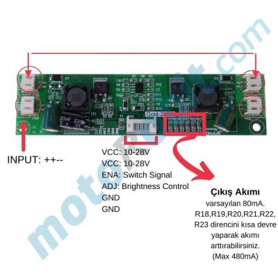 CA-266S Universal LCD TV Backlight Inverter Card - 3