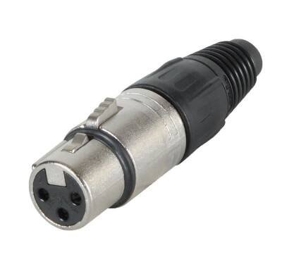 Canon / XLR 3 Pin Jack - Dişi - 1