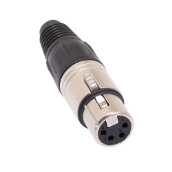 Canon / XLR 4 Pin Jack - Female 