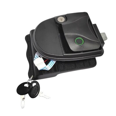 Caravan Door Lock with Fingerprint Reader - Remote Control - 3