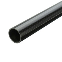 Carbon Fiber Pipe 3K 10x8x500mm - 1