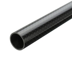 Carbon Fiber Pipe 3K 20x18x500mm - 1