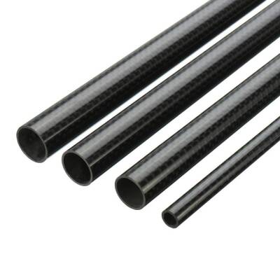 Carbon Fiber Pipe 3K 5x3x500mm - 2