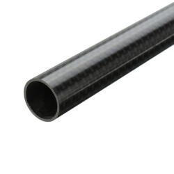 Carbon Fiber Pipe 3K 6x4x500mm - 1