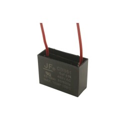 CBB61 4uF 450V Permanent Capacitor with Cable Box - 1