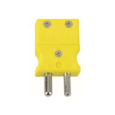 CK-05SR-Male - NiCr-Ni Thermocouple Plug Yellow - 1