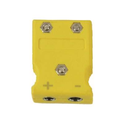 CK-45SR-Female - NiCr-Ni Thermocouple Socket Yellow - 1