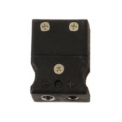 CK-45SY-Female - Fe-Const Thermocouple Socket Black - 1