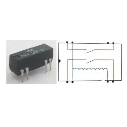 CMA 200 5 Reed Relay Double Contact N/O 5VDC 0.5A - 2