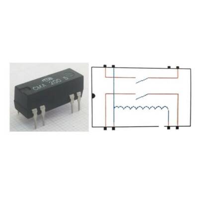 CMA 200 5 Reed Röle Çift Kontak N/O 5VDC 0.5A - 2