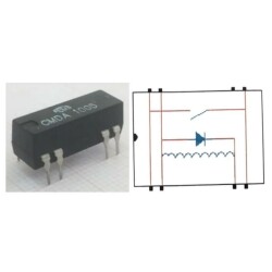 CMDA 100 5 Reed Relay Single Contact N/O 5VDC 0.5A - 2