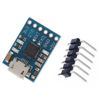 CP2102 Micro USB 2.0 UART TTL 6Pin Seri Dönüştürücü Modülü - 1