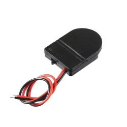 CR2032 Single Covered Keyed Battery Holder - 2