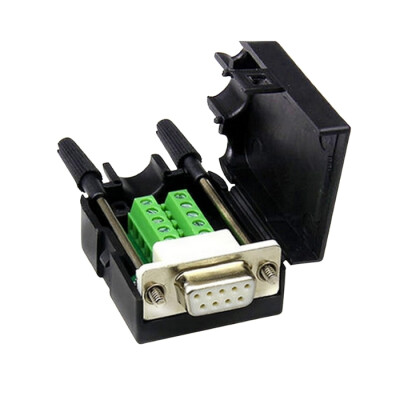 D-Sub DB9 9-Pin Dişi Terminal Block Adaptörü - 2