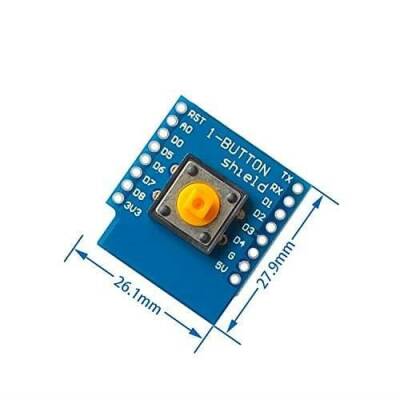 D1 Mini Button Shield Module Arduino Compatible - 3