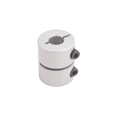 D20L25 Aluminum Coupling 8mmx8mm - 1