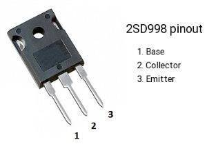 D998 TO-3P NPN Transistor - 2