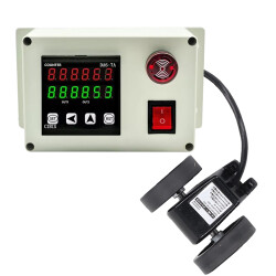 DA6-7A 6-Digit LK-80-1 Wheeled Mechanical Smart Length Counter 