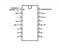 DAC0800 DIP-16 Digital Analog Converter IC - 2