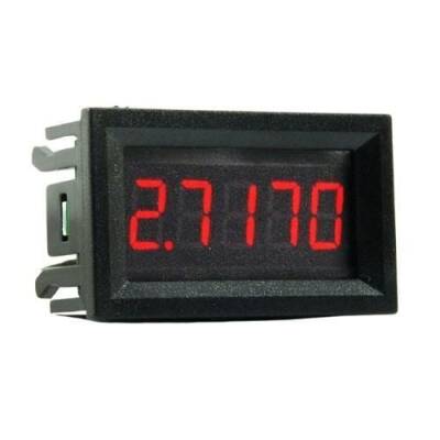 DC 0-50.0000mA High Precision Digital Ammeter - Red - 1