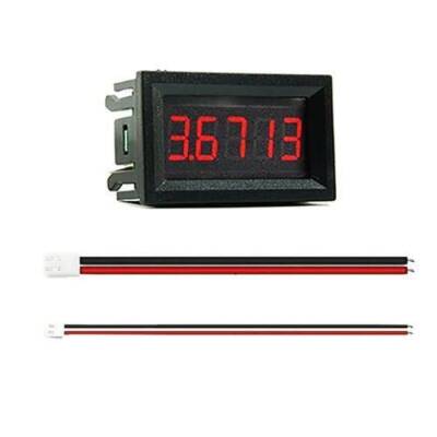 DC 0-50.0000mA High Precision Digital Ammeter - Red - 2