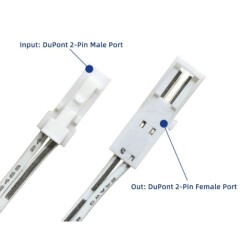 DC 12V-24V IR Kızılötesi Kapı/Dolap Sensörü - Beyaz - 3