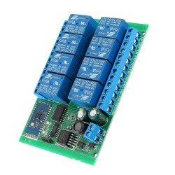 DC 12V 8 Kanal Bluetooth Röle Modülü - 2