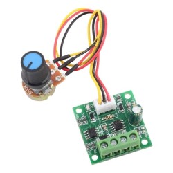 DC 1.8-15V 2A PWM DC Motor Hız Kontrol Modülü - 1803BW 