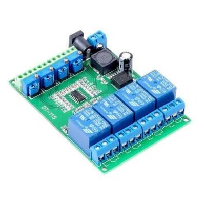 DC 24V 4-Channel LM393 Voltage Comparator Relay Module - 1