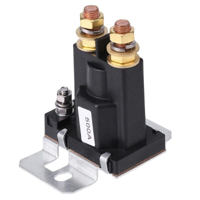 DC 24V 500A Yüksek Akım Oto Marş Rölesi 4 Pin SPST - Long Time - 1