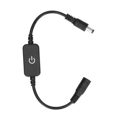 DC 5-24V 8A Touch On-Off 30cm Switched Cable 5.5x2.5mm - 2