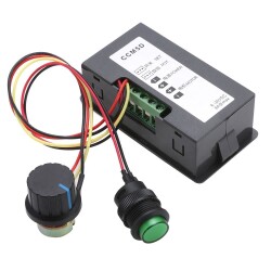 DC 6-30V 5A Ekranlı PWM Motor Sürücü - Kumandalı - 3