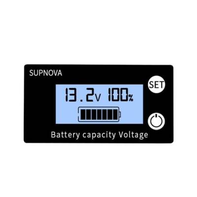 DC 8-100V Lithium Battery / Battery Capacity Indicator - Blue - 1