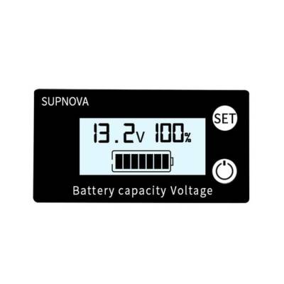 DC 8-100V Lithium Battery / Battery Capacity Indicator - White - 1